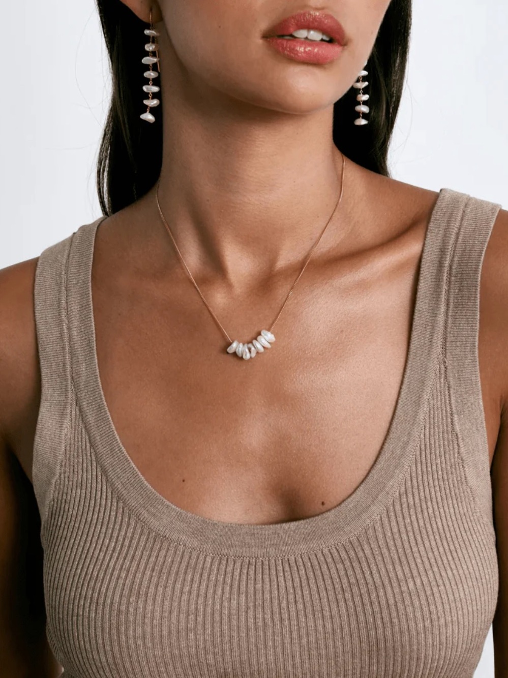 Chan Luu Anini Pearl Necklace